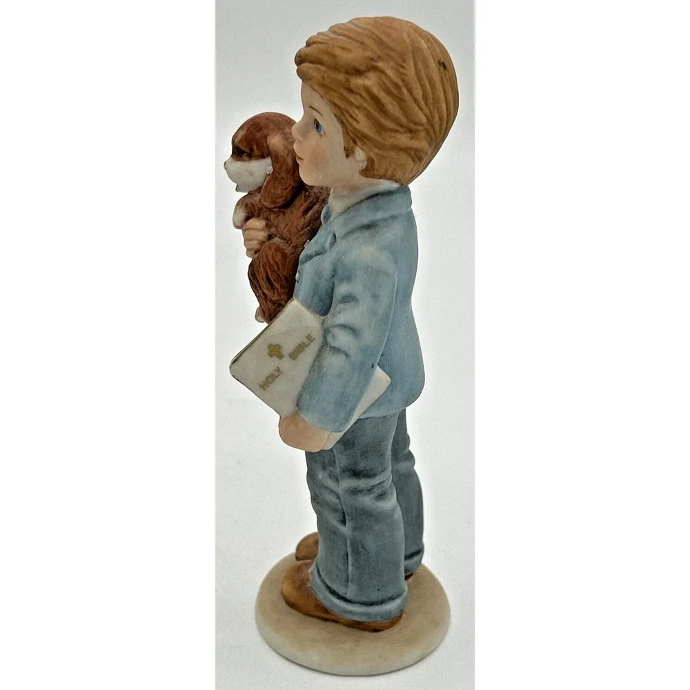 Enseco Treasured Memories Sunday Best Porcelain Figurine w/ Box SKU U217‎
